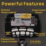 Garrett A.T. Gold Waterproof Metal Detector with Pinpointer