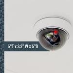 SABRE Fake Dome Security Camera with Flashing Light