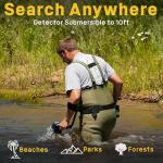 Garrett A.T. Gold Waterproof Metal Detector with Pinpointer