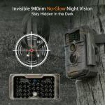 GardePro E6 WiFi Trail Camera with Night Vision