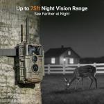 GardePro E6 WiFi Trail Camera with Night Vision