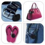 500 Anti-Theft Security Lanyard Wire Loops, Black