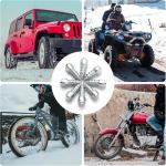 100PCS Anti-Slip Tire Carbide Screw Spikes