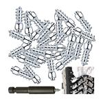 AUCELI 100pcs Snow Tire Spikes with Tool