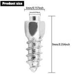 100PCS Anti-Slip Tire Carbide Screw Spikes