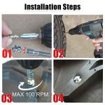 JEEKVISEN Tire Studs for Snow and Off-Road Use