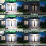Solar Motion Sensor LED Security Flood Lights (2 Pack)