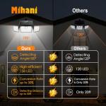 MIHANI 2500LM Solar Motion Sensor Flood Lights
