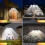 MIHANI 2500LM Solar Motion Sensor Flood Lights