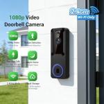 SiloPosh 1080P Wireless Video Doorbell Camera