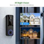 SiloPosh 1080P Wireless Video Doorbell Camera
