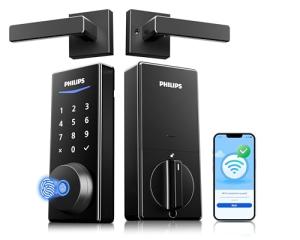 Philips Wi-Fi Smart Lock with Keypad and Handle