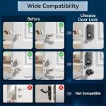 Ulecoce Keyless Entry Fingerprint Deadbolt Lock Set