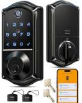 Veise VE017 Smart Fingerprint Door Lock, App-Controlled
