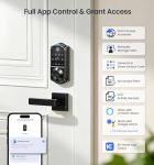 Veise VE017 Smart Fingerprint Door Lock, App-Controlled