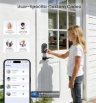 Veise VE017 Smart Fingerprint Door Lock, App-Controlled