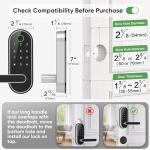 Fingerprint Smart Lock with Keypad and Handle