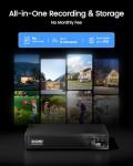 ZOSI 1080p Home Security Camera System with AI