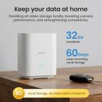 Wireless Solar Security Camera System with 360° View