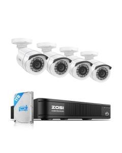 ZOSI 8-Channel 1080p Security Camera System