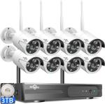 Hiseeu 16CH 4K Wireless Security Camera System