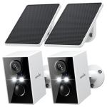 Wansview 2K WiFi Solar Security Camera Outdoor