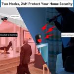 CPVAN Loud Motion Sensor Alarm with Remote Control