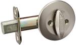 Kwikset 663 Unkeyed Deadbolt Lock, Satin Nickel
