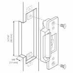 Heavy Duty Electric Strike Lock for Door Access