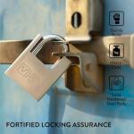 H&S High Security 60mm Padlock with 5 Keys