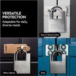 H&S High Security 60mm Padlock with 5 Keys