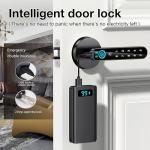 Smart Fingerprint Door Lock with Keypad Entry
