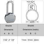 Master Lock High Security Pro Series Padlocks with Keys