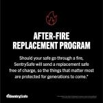 SentrySafe Fireproof Safe Box with Key Lock