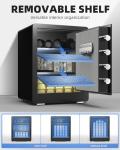 DAYI 2.0 Cubic Feet Fireproof Home Safe