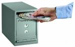 SentrySafe Steel Deposit Safe with Dual Key Lock