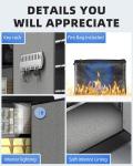 DAYI 2.0 Cubic Feet Fireproof Home Safe