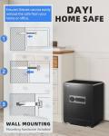 DAYI 2.0 Cubic Feet Fireproof Home Safe