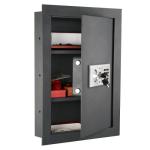 In-Wall Safe with Electronic Keypad and Keys