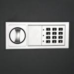 In-Wall Safe with Electronic Keypad and Keys