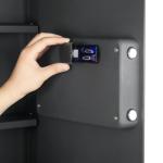 In-Wall Safe with Electronic Keypad and Keys
