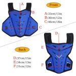 Men's Motorcycle Body Armor Vest and Chest Protector