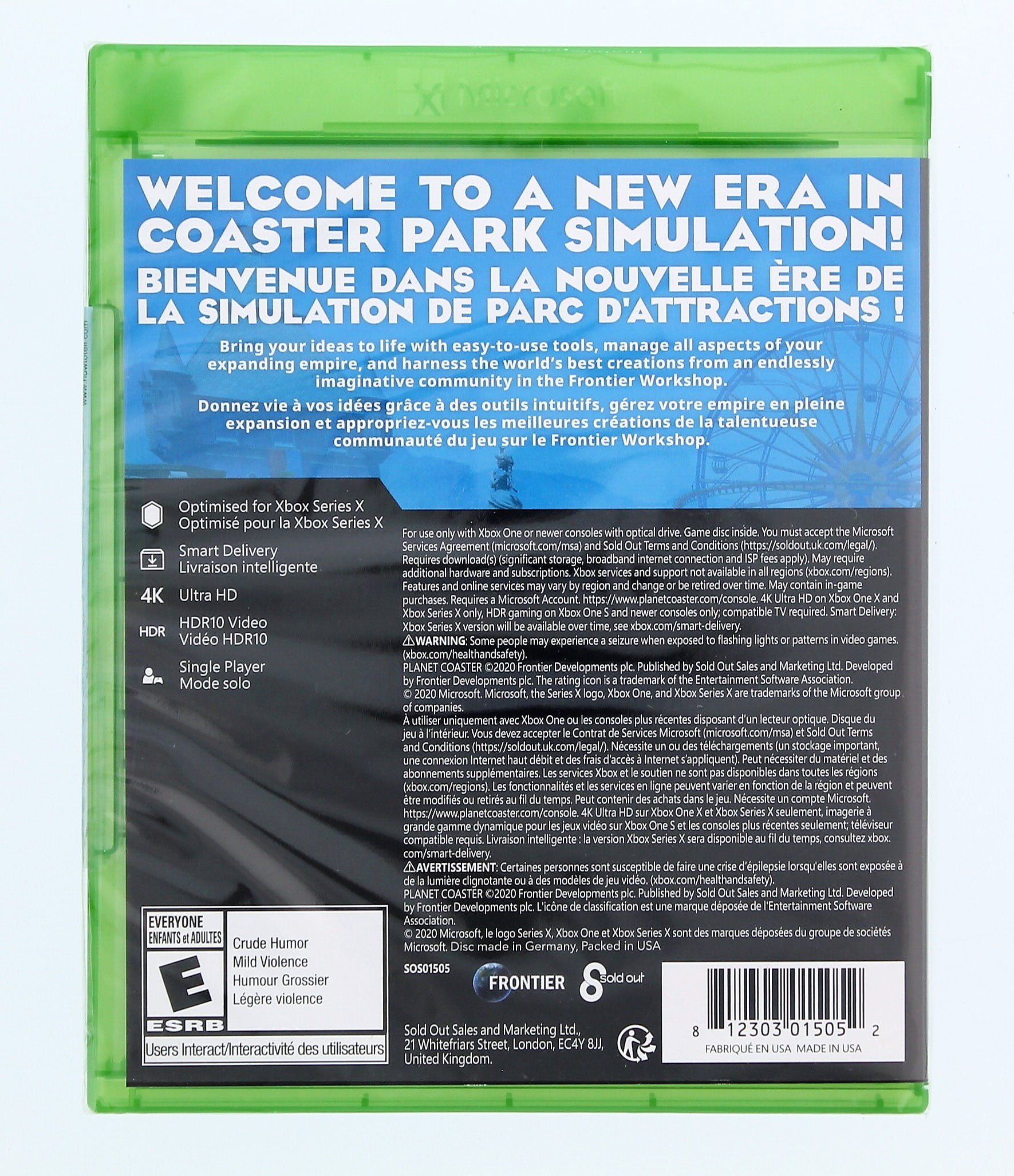 Planet Coaster Console Edition for Xbox Series X