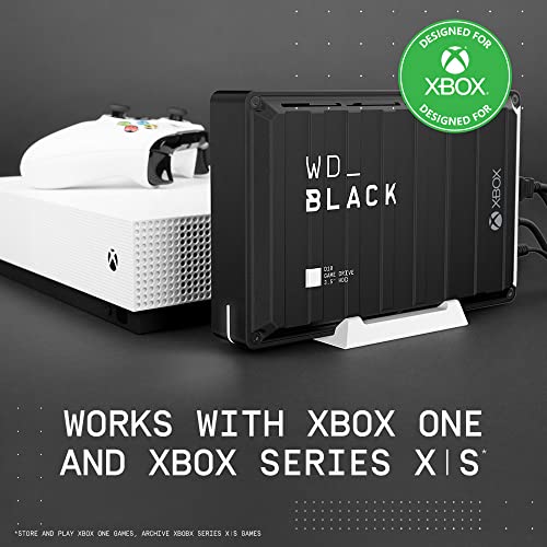 WD_BLACK D10 Game Drive for Xbox - 1 Month Game Pass