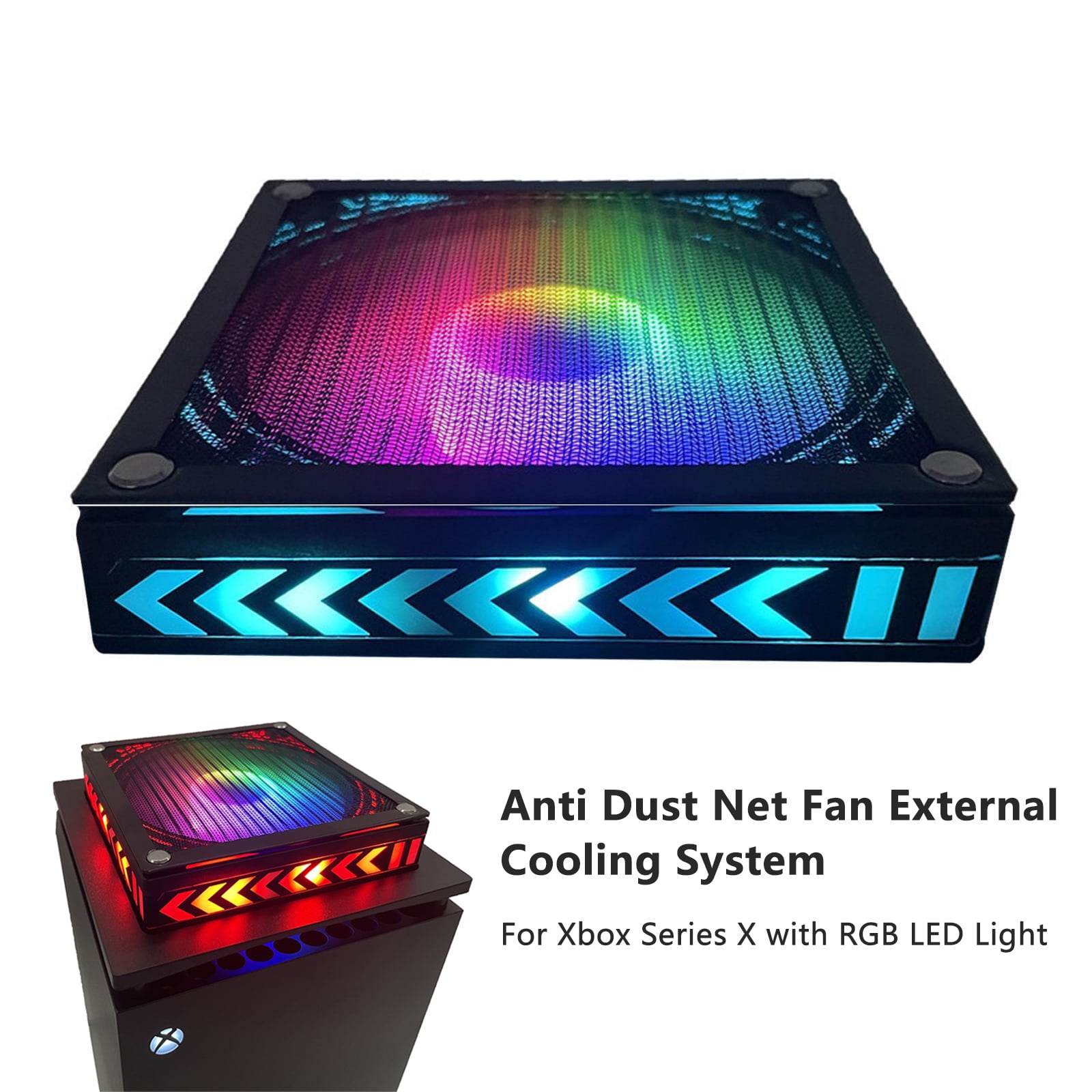 Xbox Series X Vertical Stand USB Cooling Fan