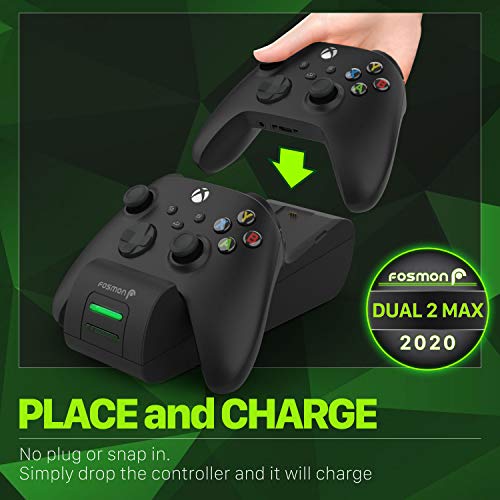 Fosmon Dual Charging Station for Xbox Controllers