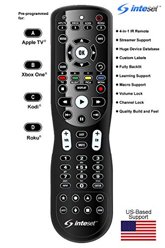 Inteset INT-422 Universal Backlit Remote for Xbox