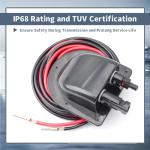 Erchon Solar Cable Entry Gland with 10Ft Cord