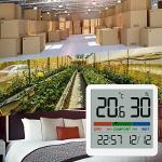 NOKLEAD 2-Pack Indoor Thermometer and Hygrometer