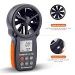 BTMETER BT-100 Handheld Digital Anemometer Gauge